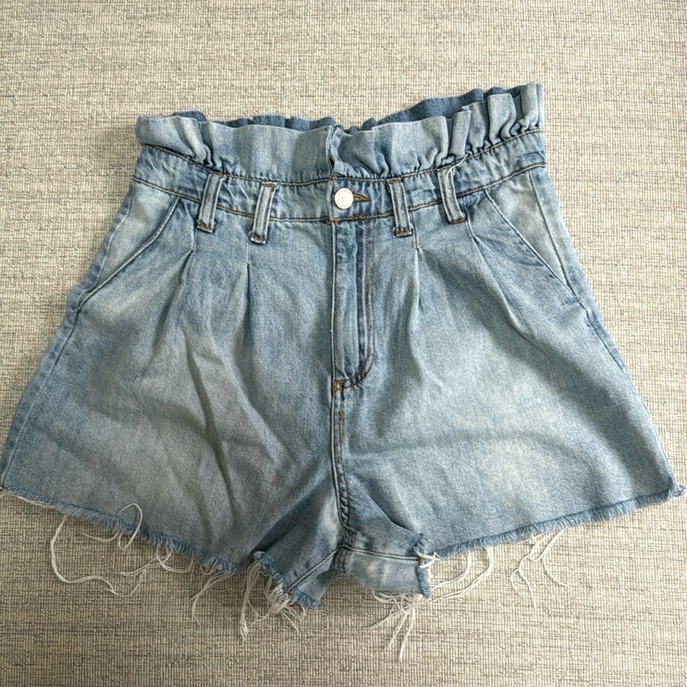 BlankNYC Size 29 Denim Paperbag Shorts